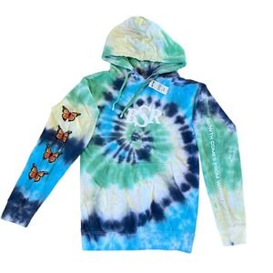 NWT Zumiez BSR‎ By Samii Ryan Tye Dye Hoodie SZ XS